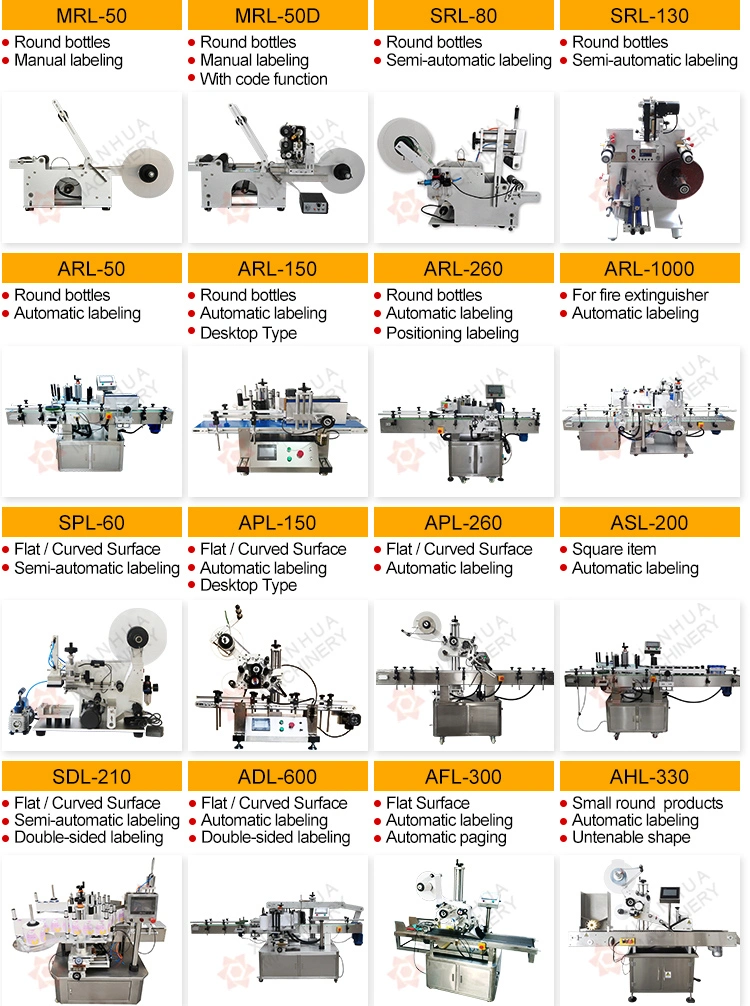 Automatic Flat Horizontal Wine Bottle Labeling Machine