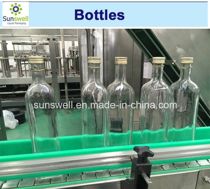 Glass Bottle Filling Capping Machine for Wine/Liquor/Whisky/Vodka